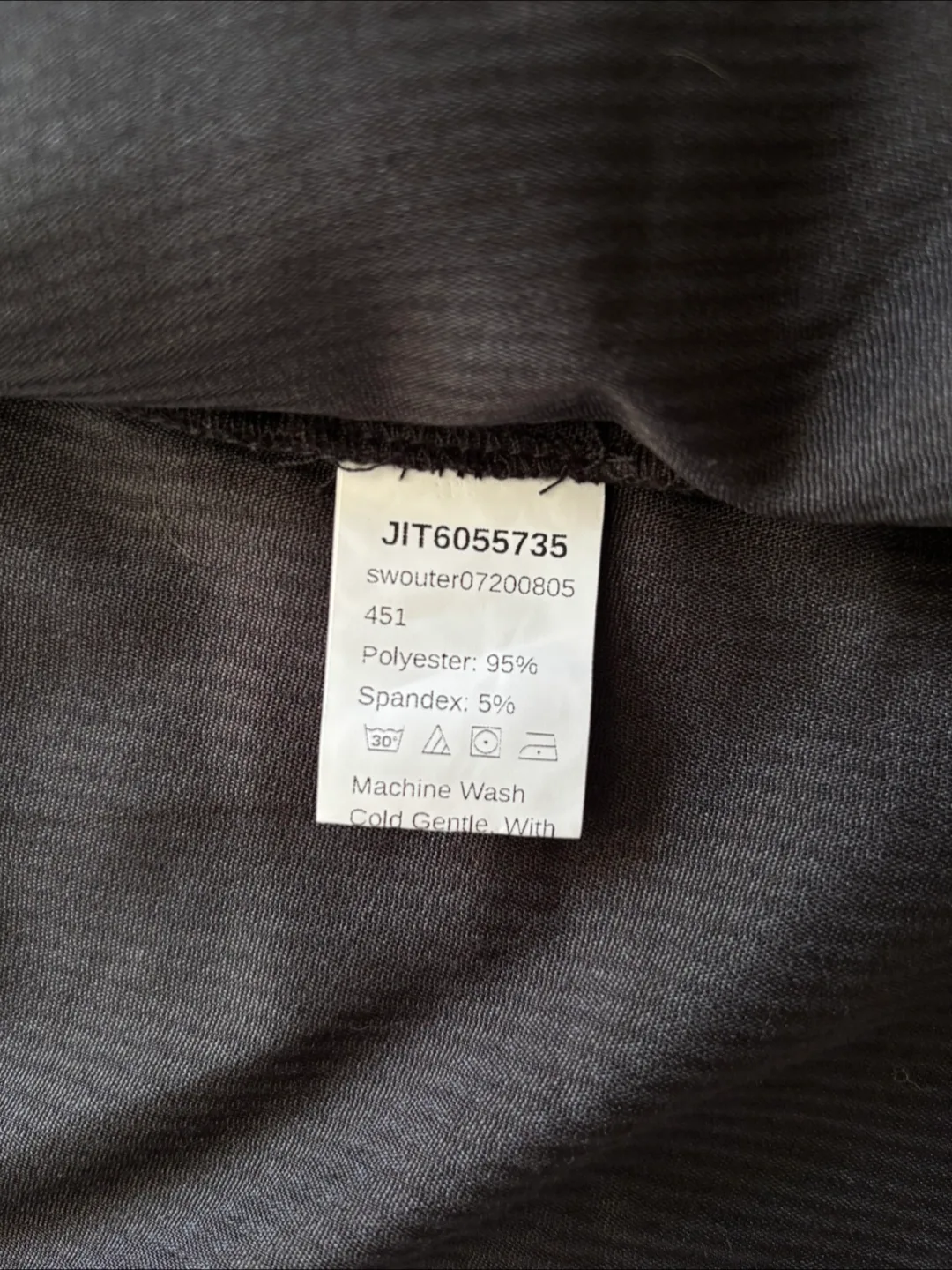 SHEIN Black Corduroy Jacket - Size S image indicator(5)