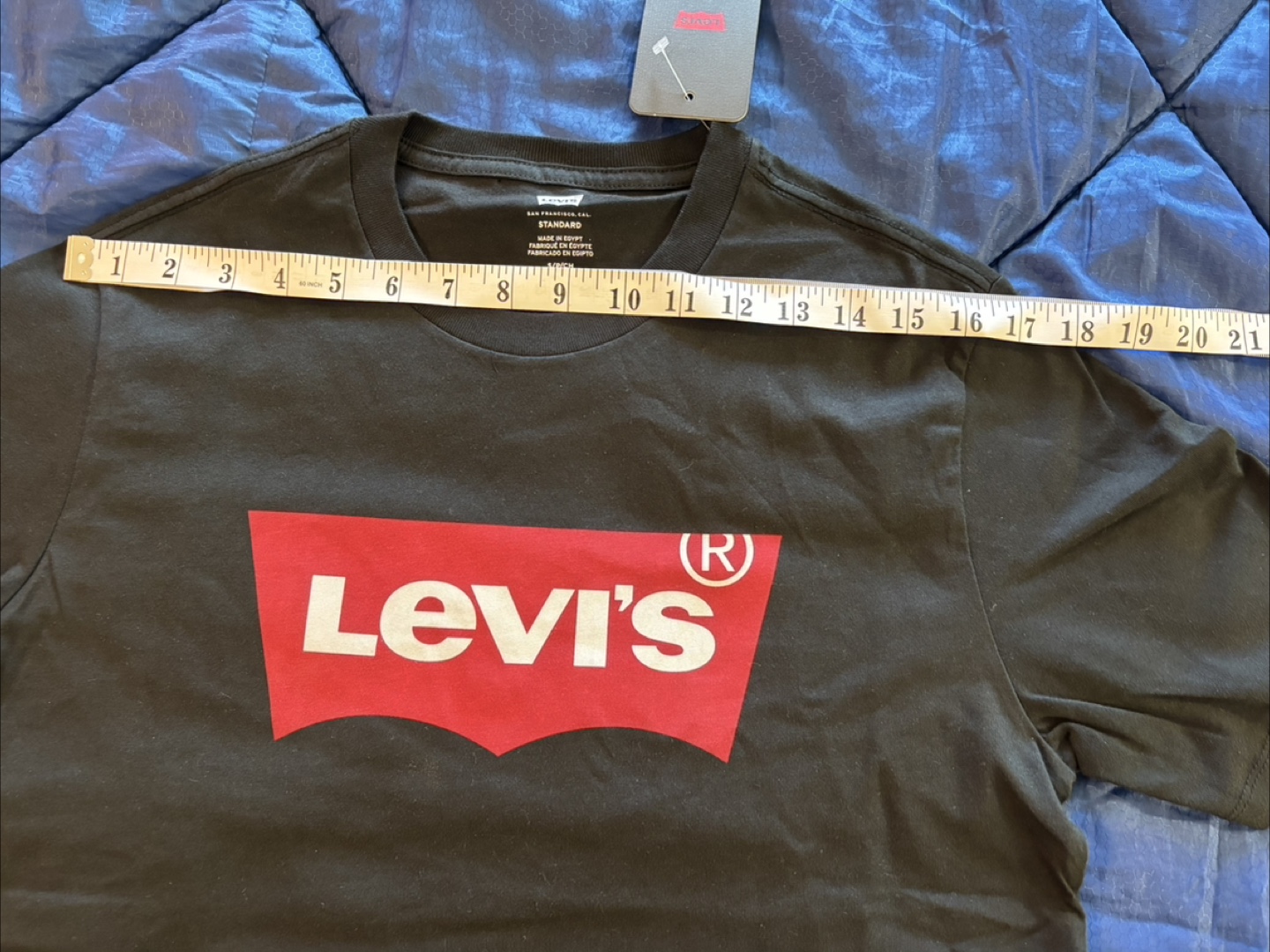 New Levi's Standard Black T-Shirt - Size S - photo 5