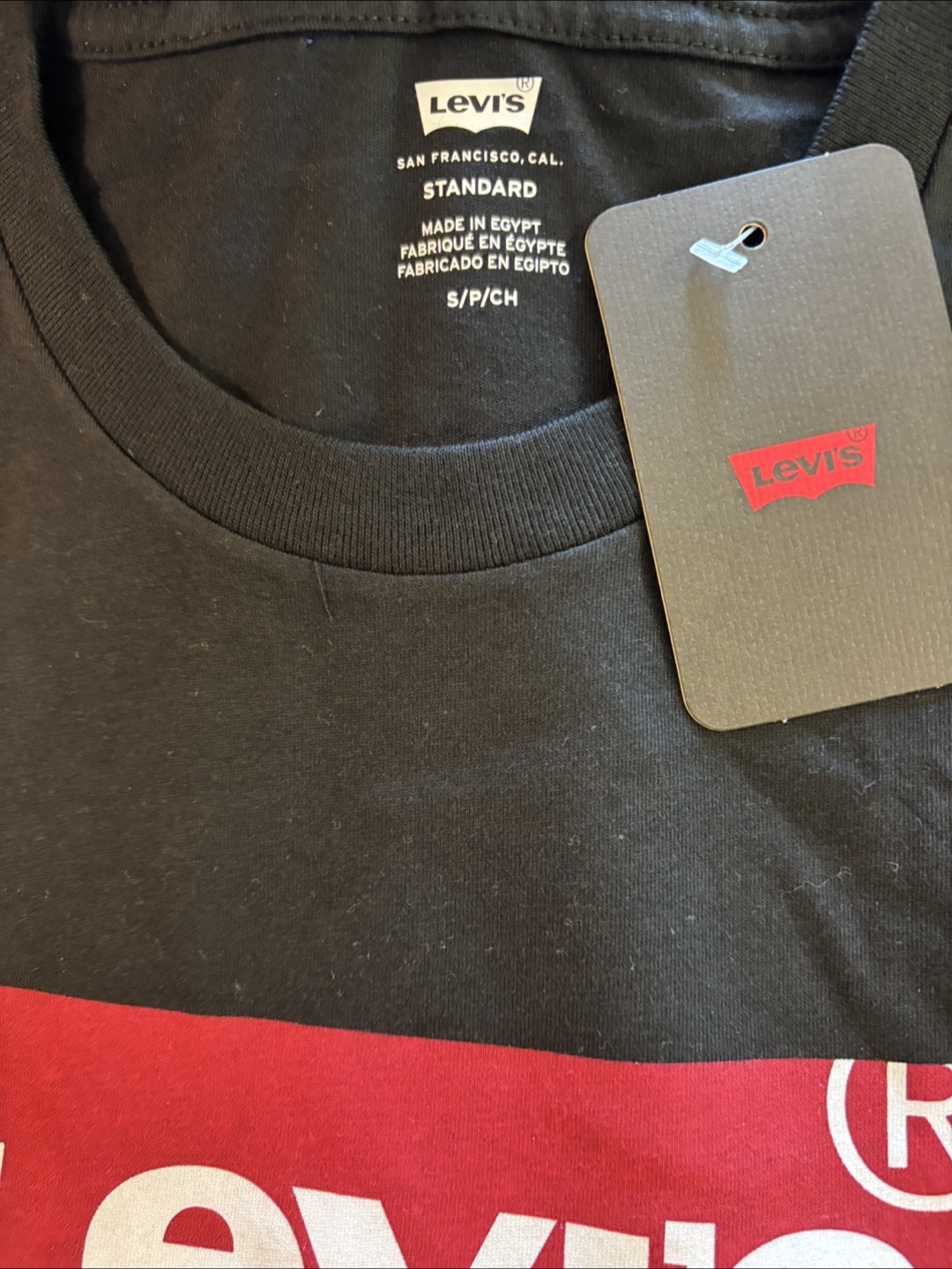 New Levi's Standard Black T-Shirt - Size S - photo 3