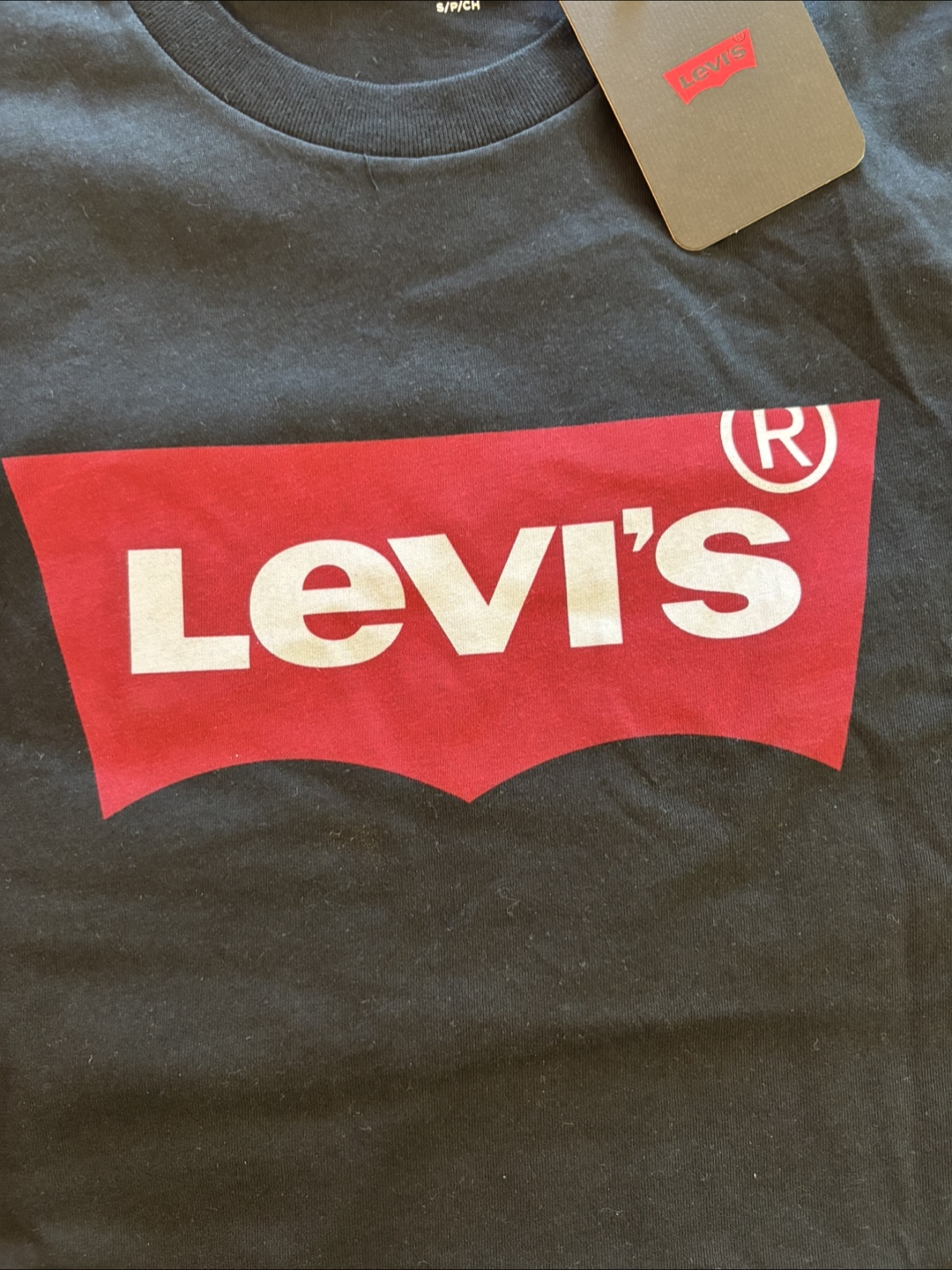 New Levi's Standard Black T-Shirt - Size S - photo 4