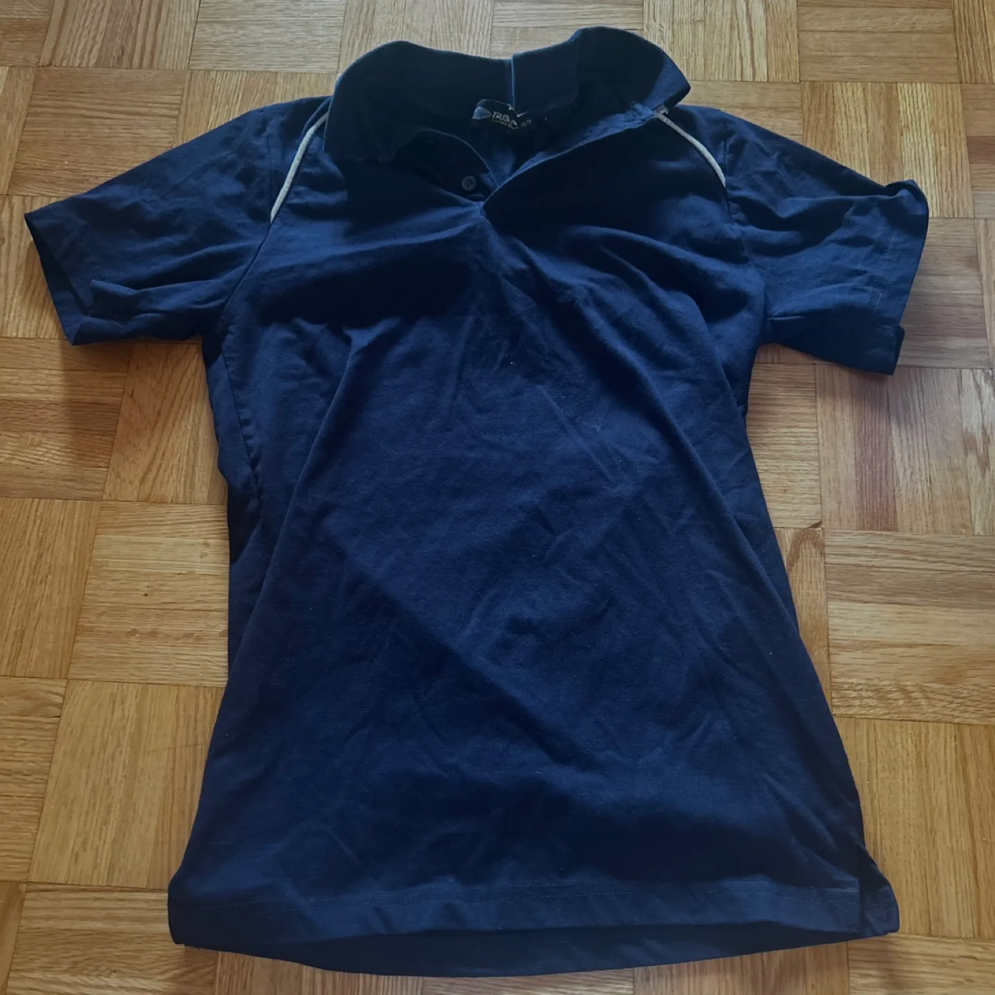 Free! Navy Blue Polo Shirt thumbnail