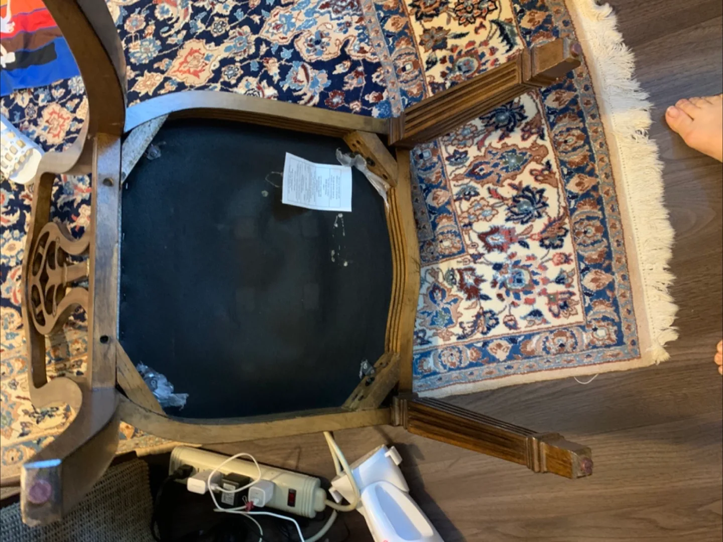 2 Bombay Antique Style Dining Chairs image indicator(3)