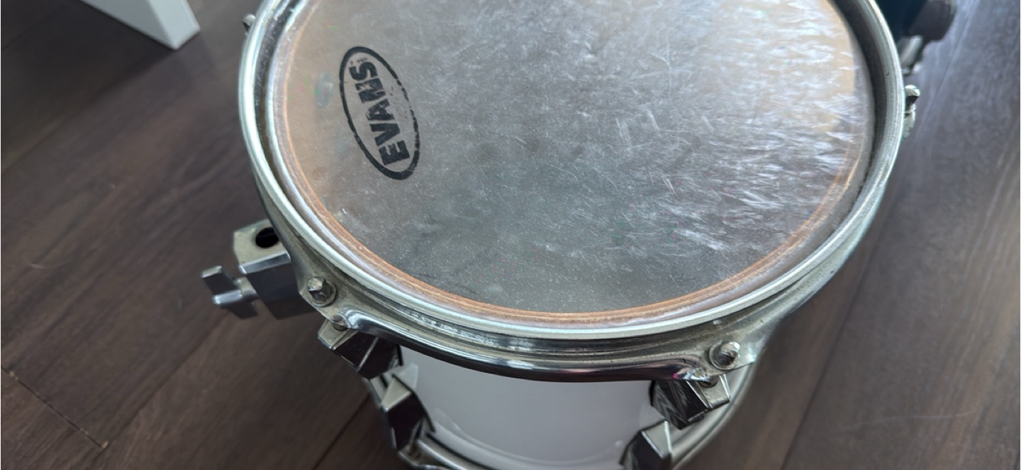 Drum Set Tom Drums - Remo & Evans Heads - photo 3