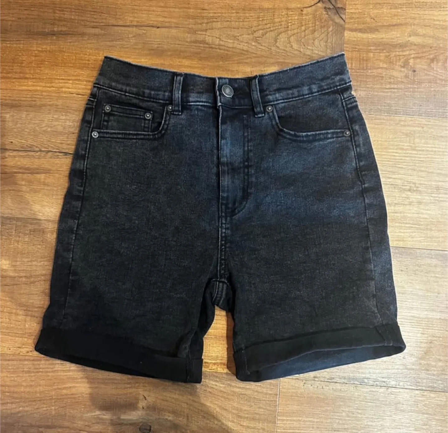Ardene Bermuda High Rise Denim Shorts - Size 3 thumbnail
