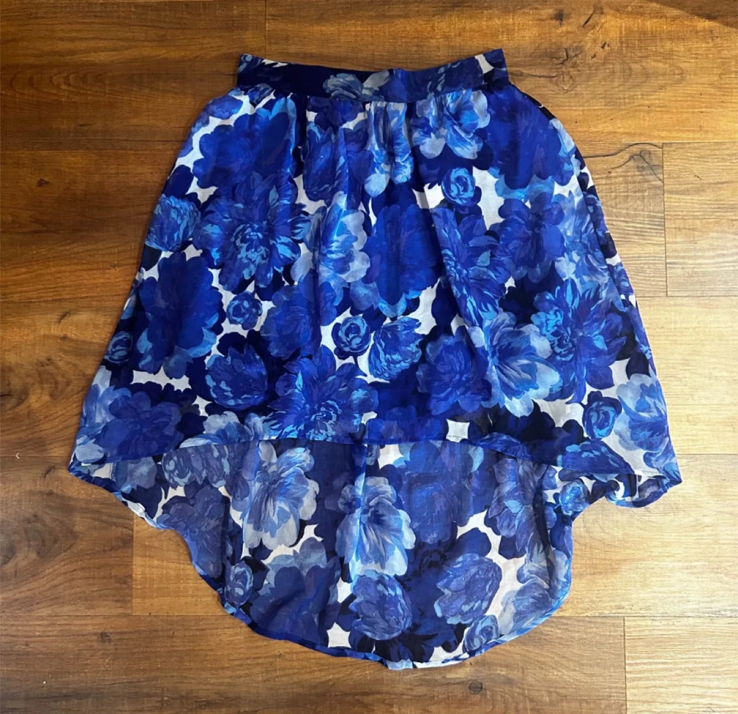 Dynamite Floral High-Low Skirt thumbnail