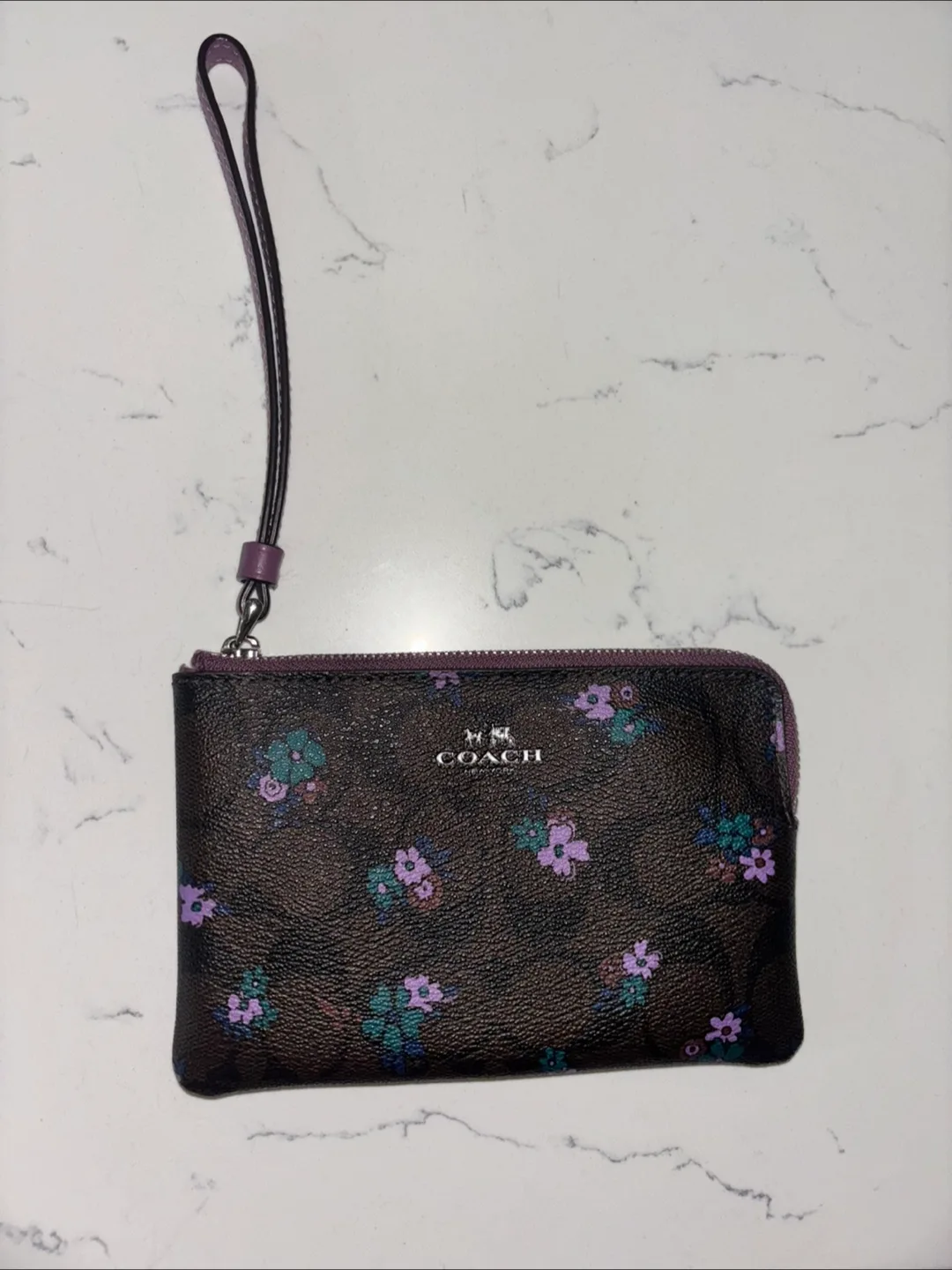 Coach Floral Wristlet thumbnail