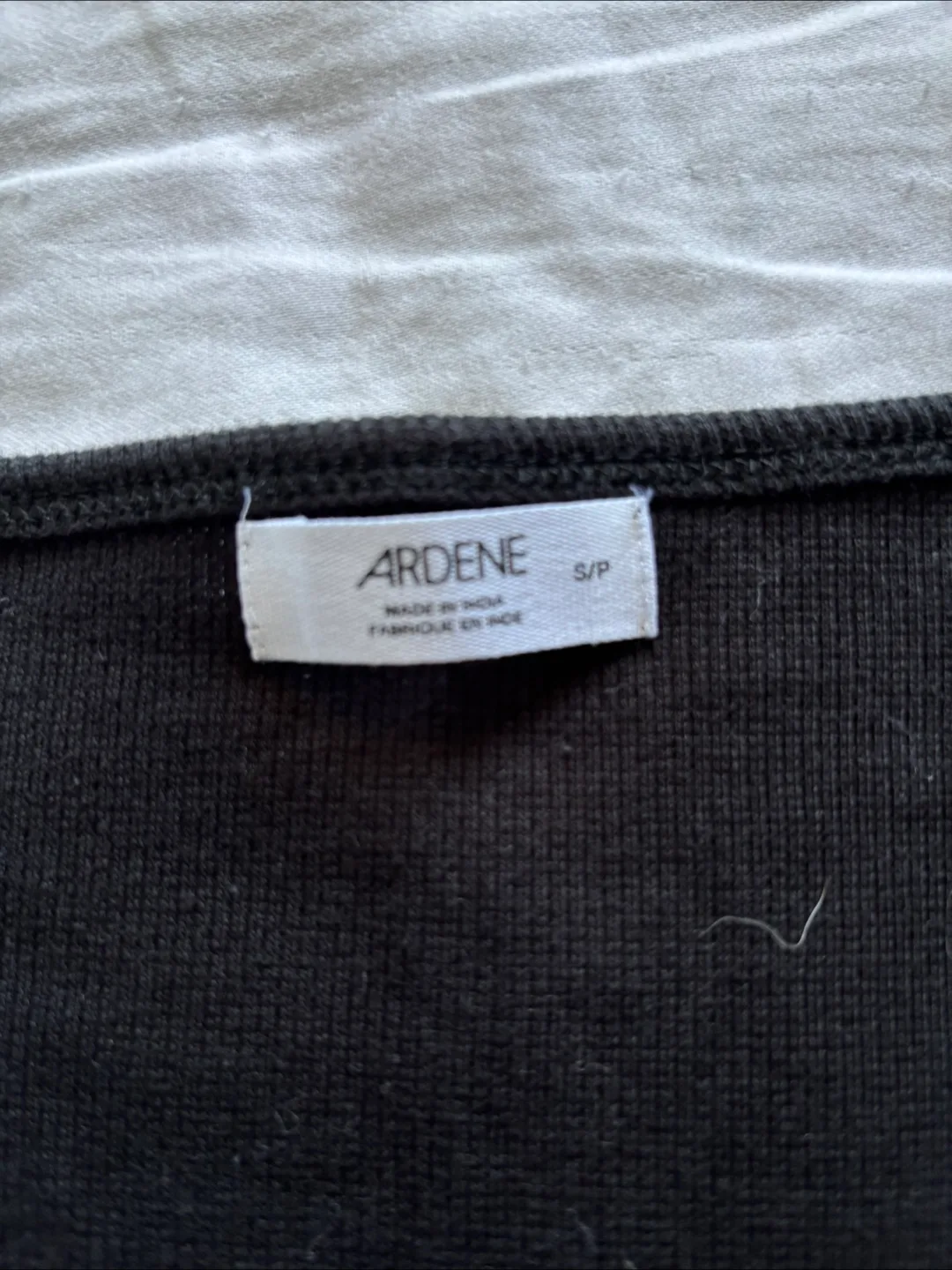 Ardene Black Crop Top - Size S image indicator(4)