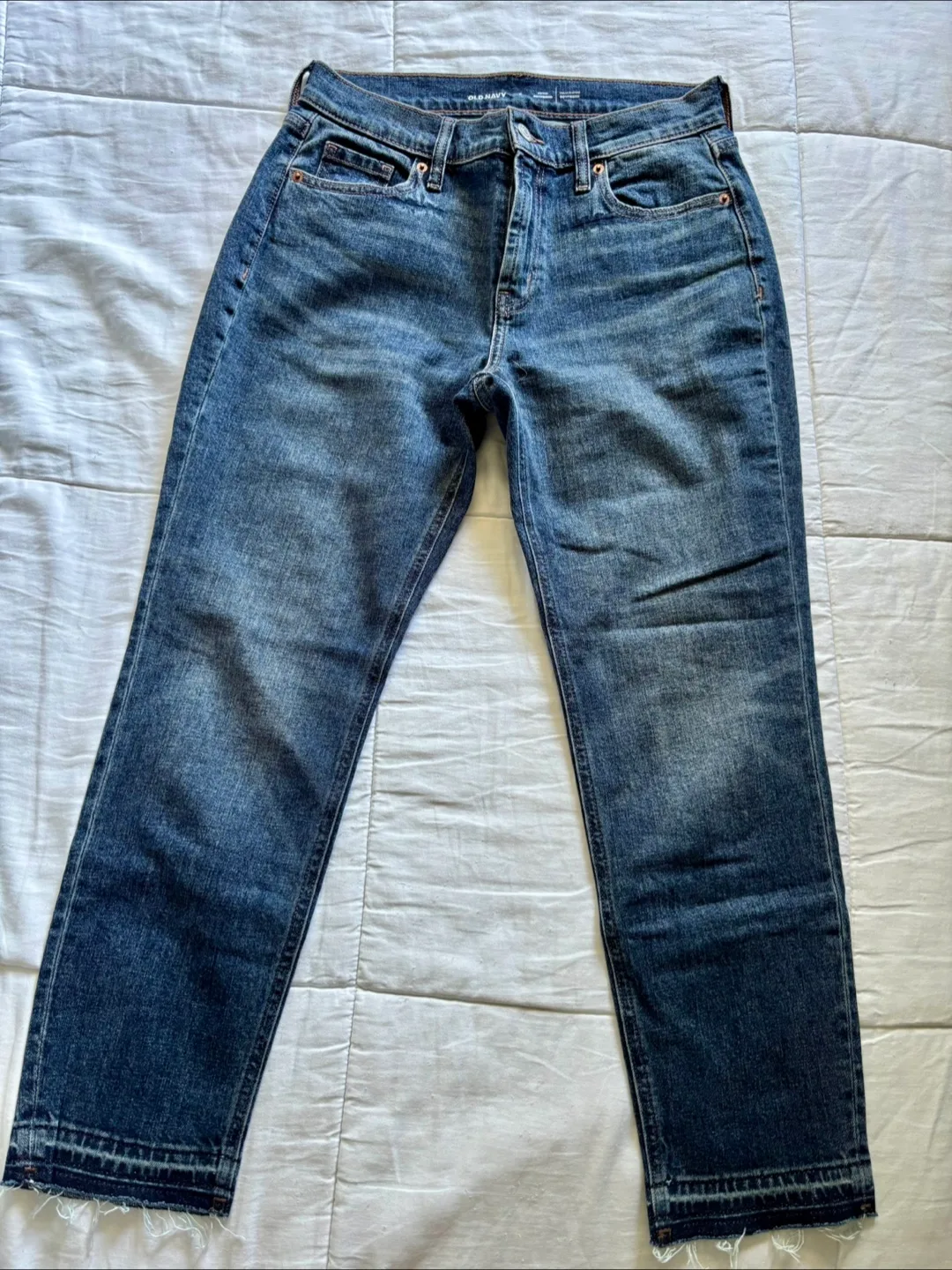 Old Navy Mid-Rise Boyfriend Jeans - Size 2 thumbnail
