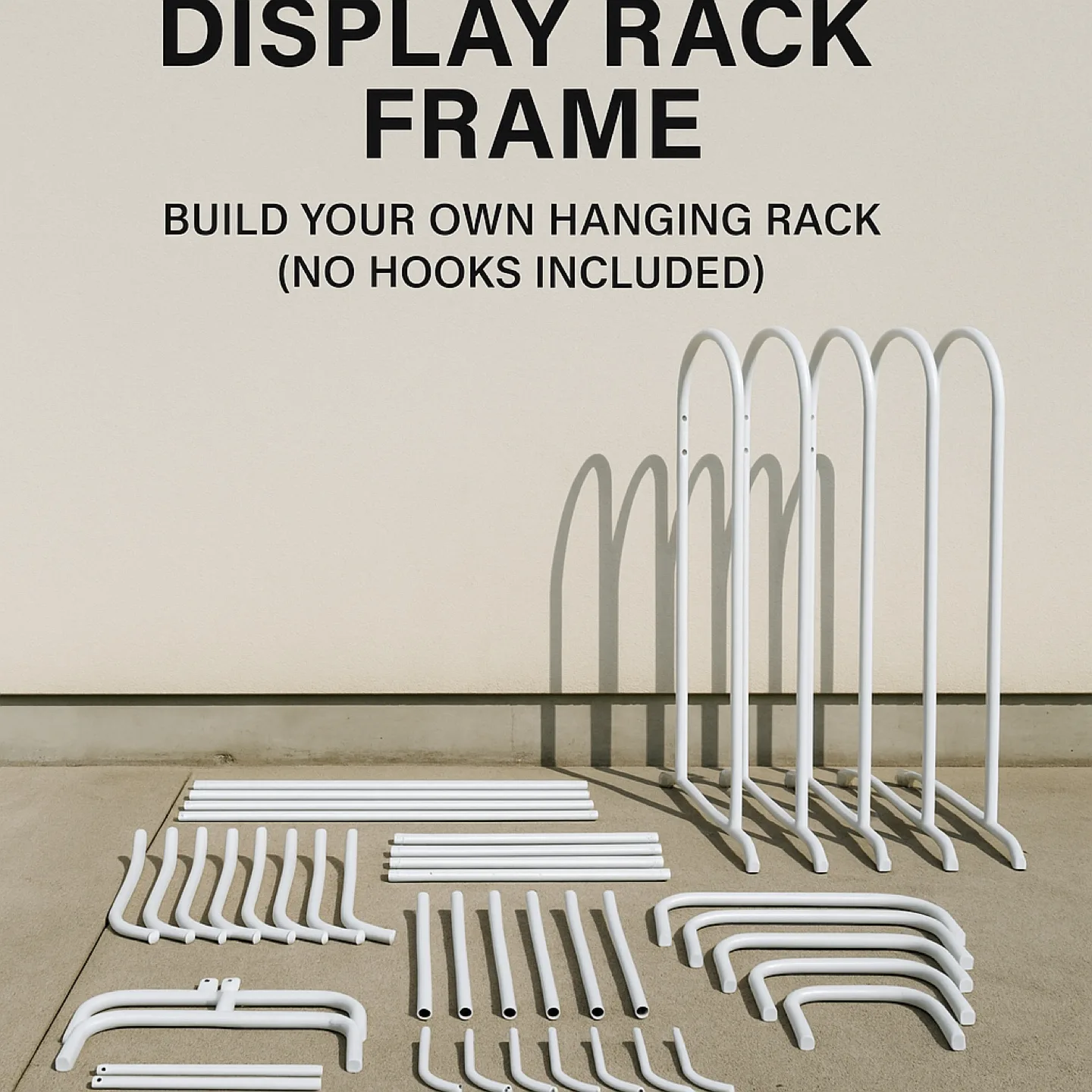 5 Metal Display Rack Frames – Adjustable – $70 Total image indicator(9)