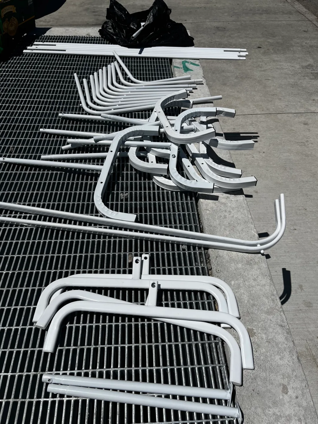 5 Metal Display Rack Frames – Adjustable – $70 Total image indicator(8)