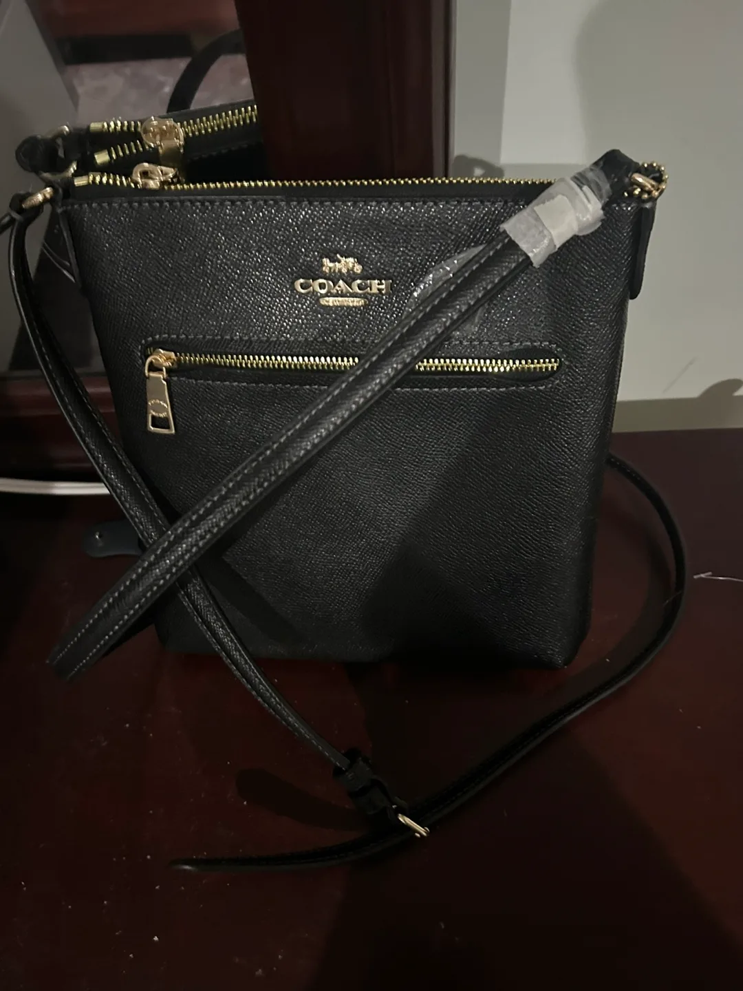 Coach Black Crossbody Bag thumbnail
