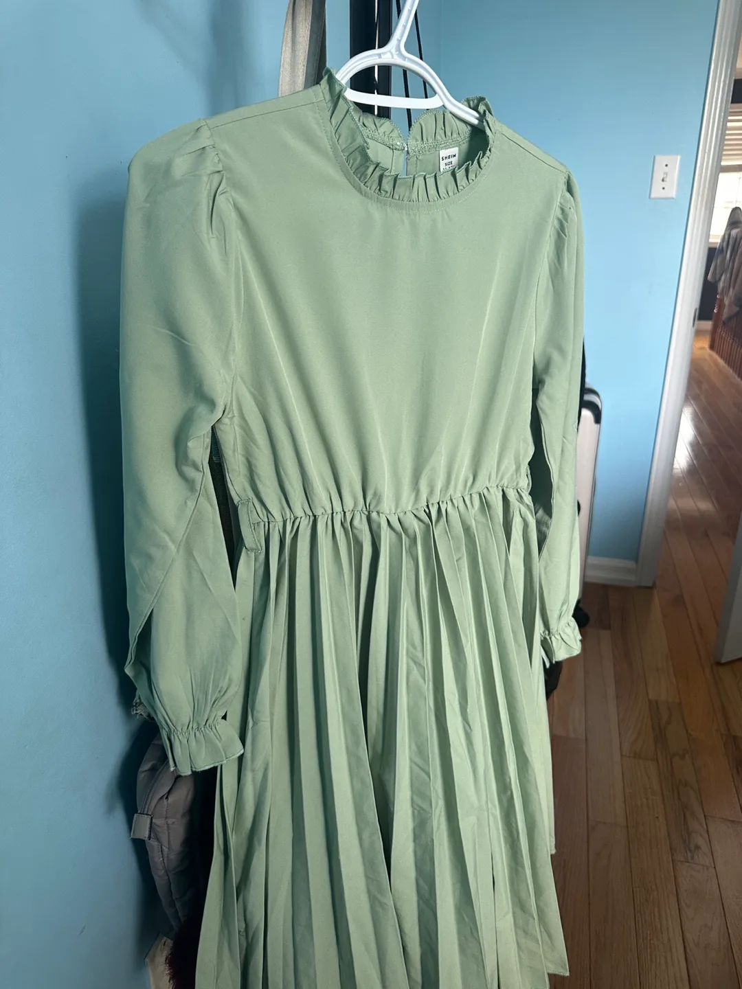 Shein Sage Green Dress - Size Small thumbnail