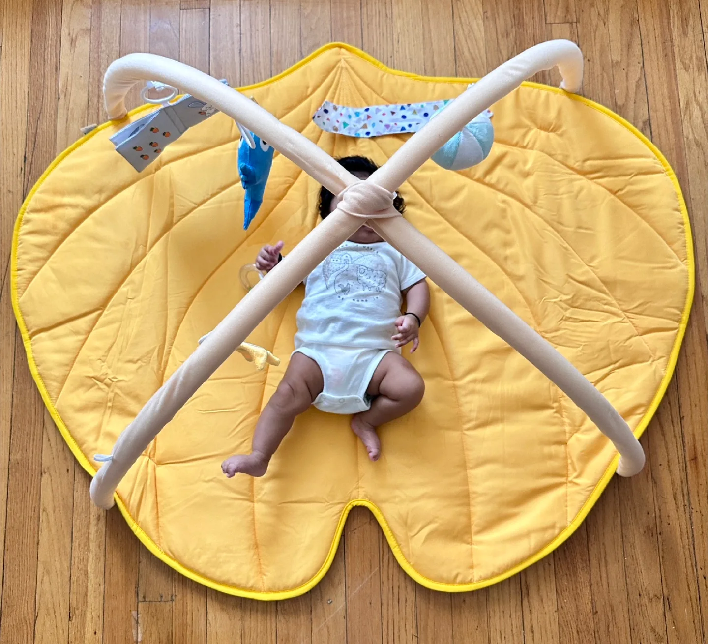 Baby play gym mat Yellow thumbnail