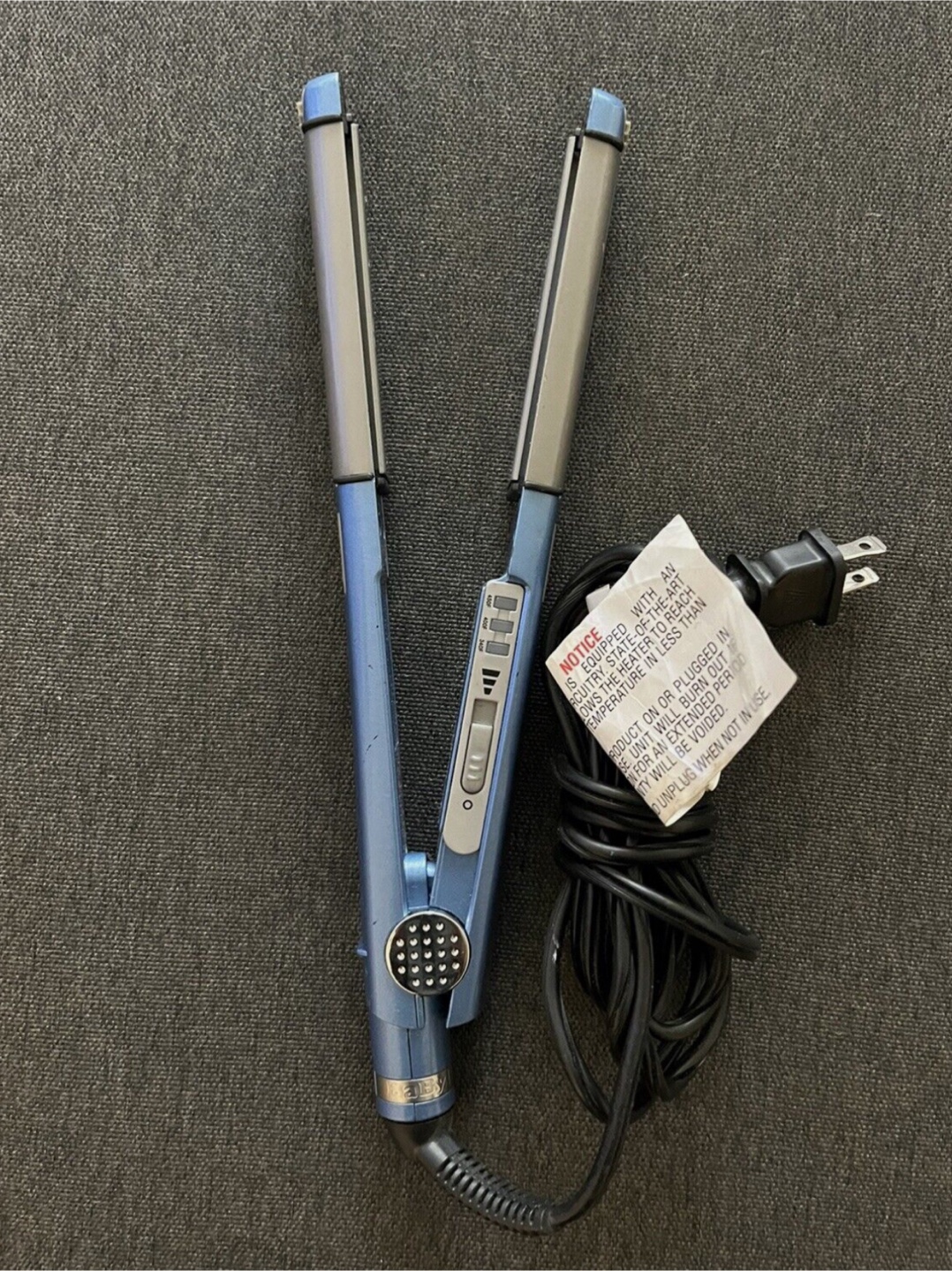 BabylissPRO Nano Titanium Straightening Iron - photo 2