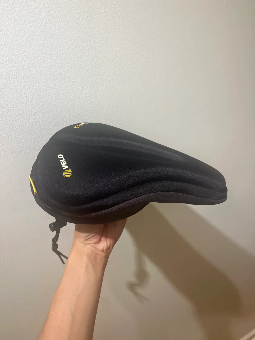Velo GelTech Bike Seat Cover - Black thumbnail