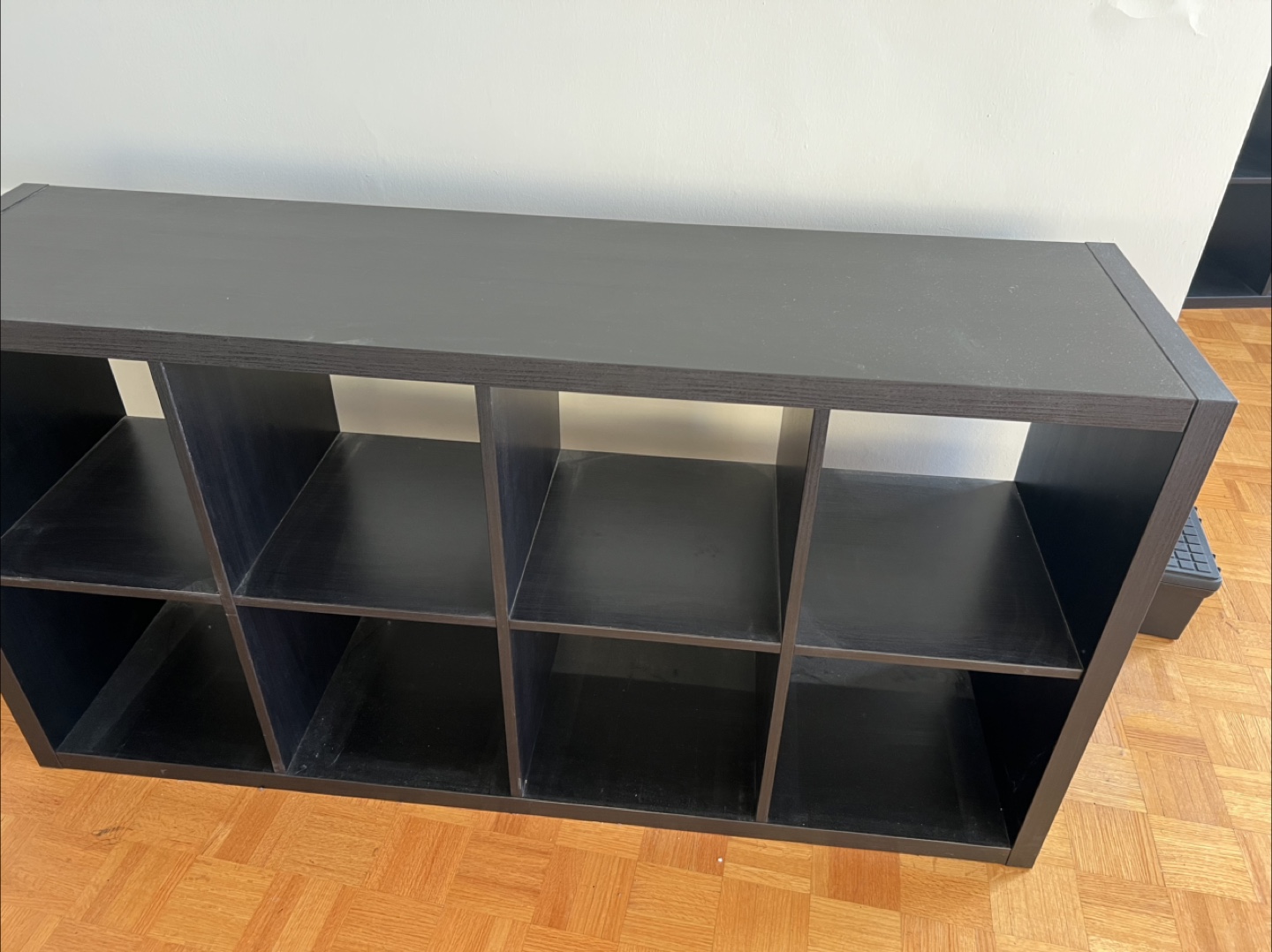 IKEA Kallax Shelf Unit - Black-Brown