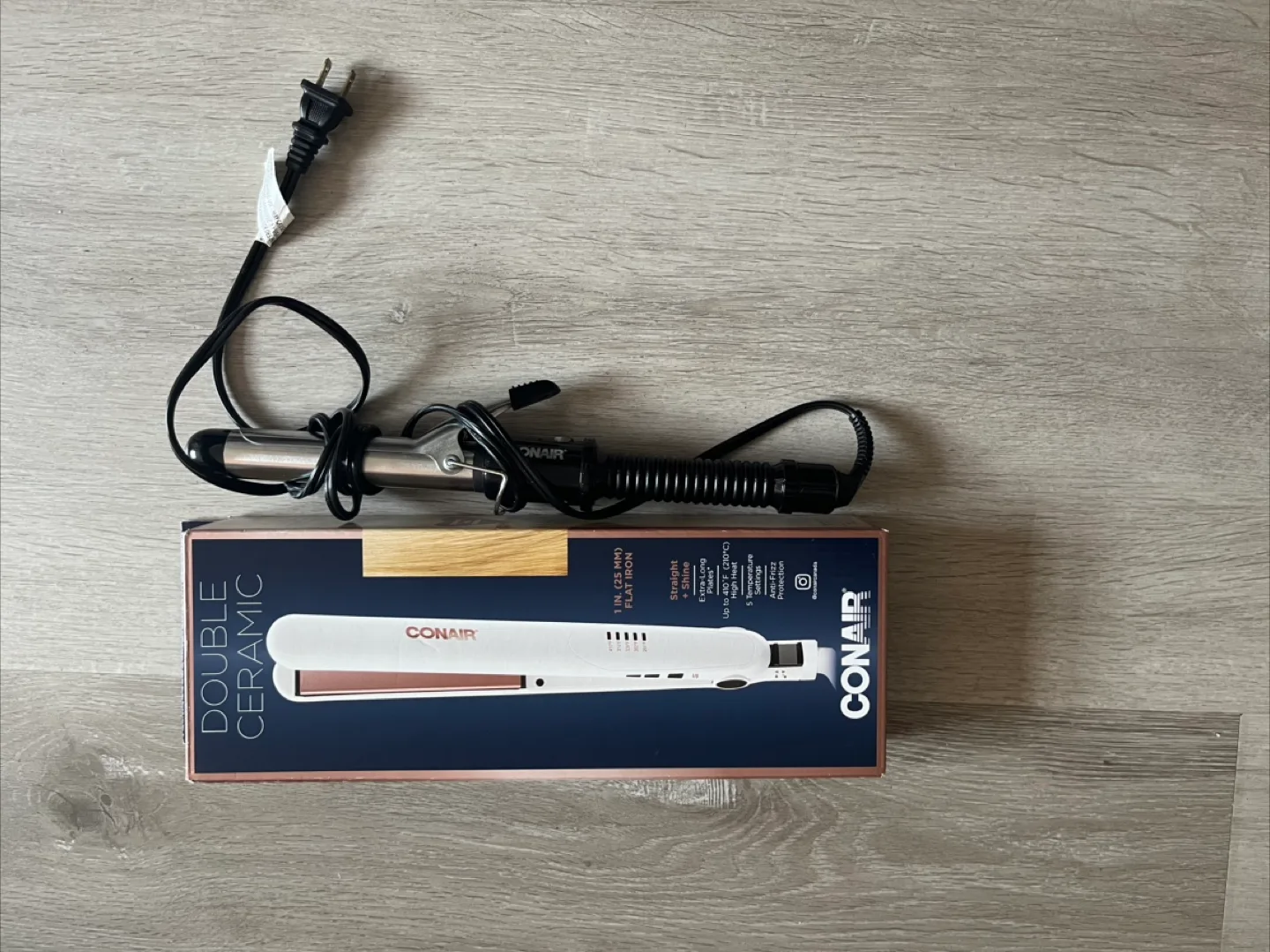 Hair curler & straightener thumbnail