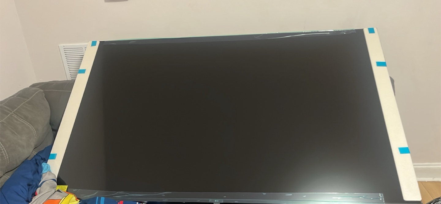Large Flat Screen TV
