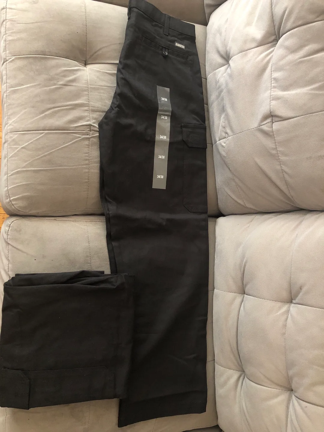 Dakota Black Cargo Pants - Size 34/30 thumbnail