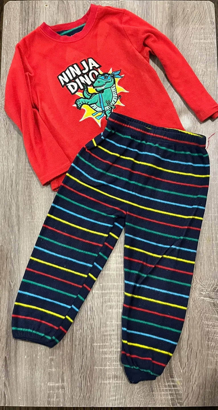 Ninja Dino Pajama Set thumbnail