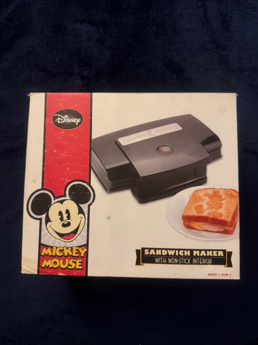 Disney Mickey Mouse Sandwich Maker DCM-5 thumbnail