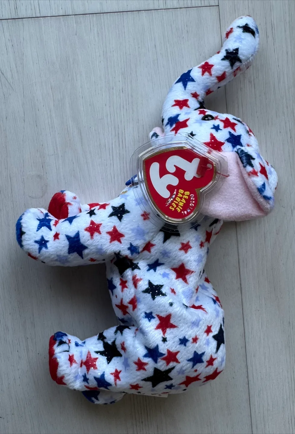 Ty Beanie Baby righty the elephant thumbnail