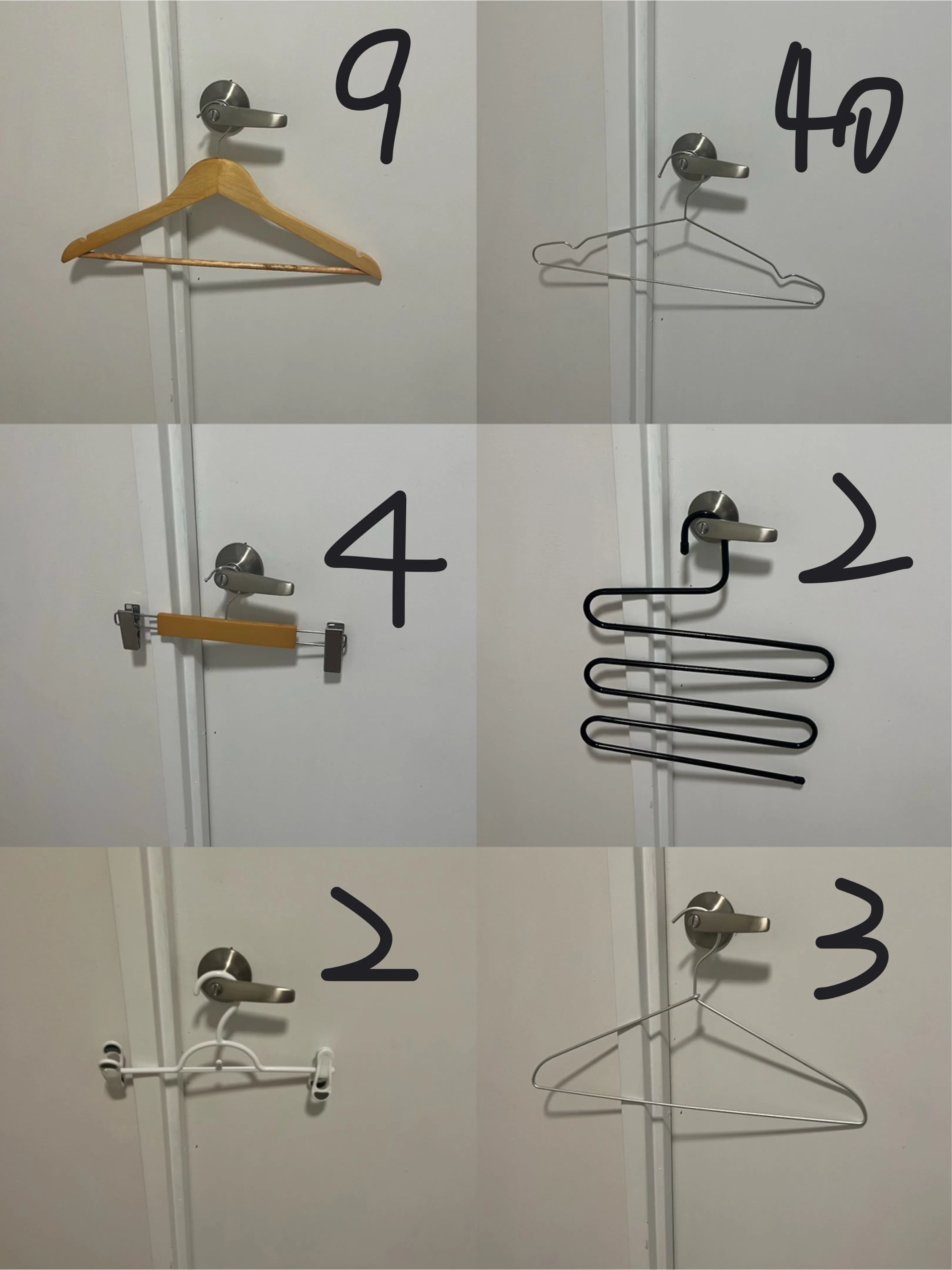 Assorted Clothes Hangers thumbnail
