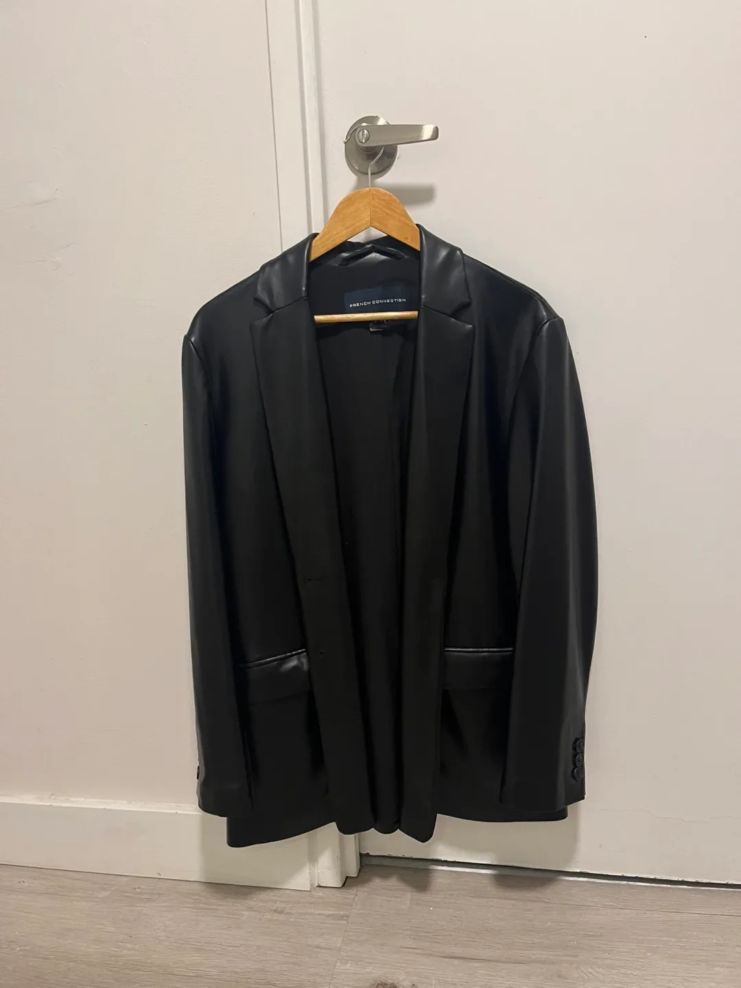 Black Leather Blazer thumbnail