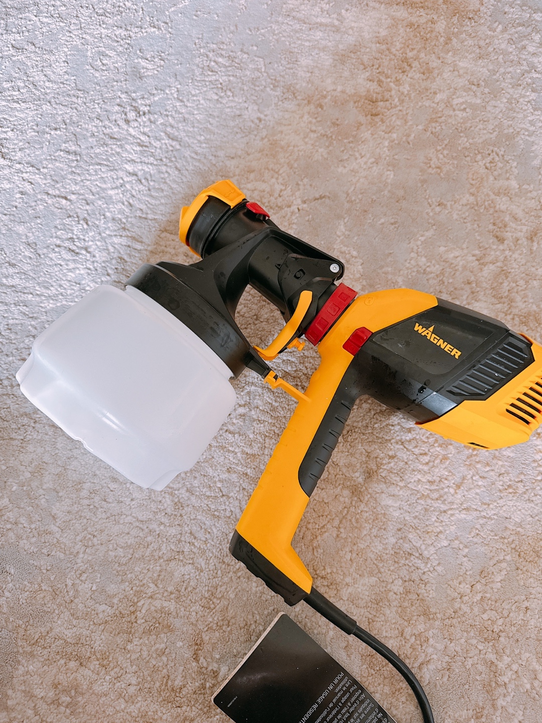 Wagner Paint Sprayer 3500 – Like New! - photo 2