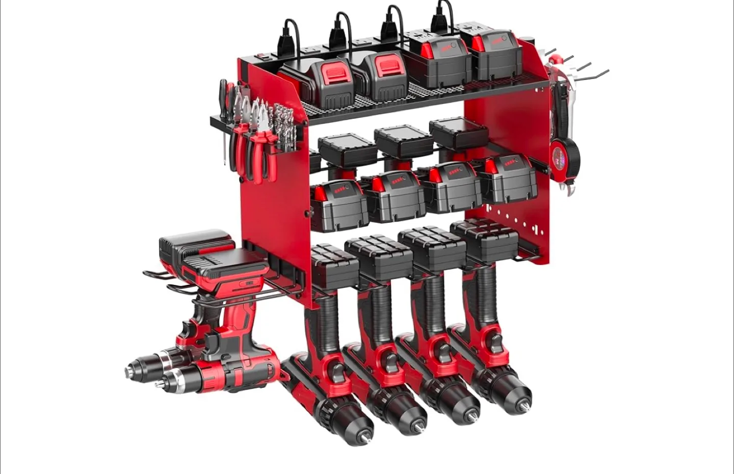 Power Tool Organizer with Charging Station image indicator(3)