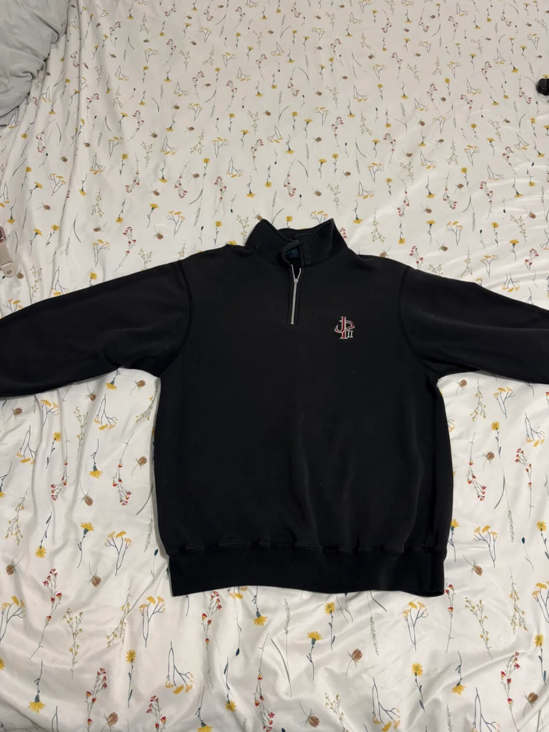 JP II  BOYS  Black 1/4 Zip Pullover- S thumbnail