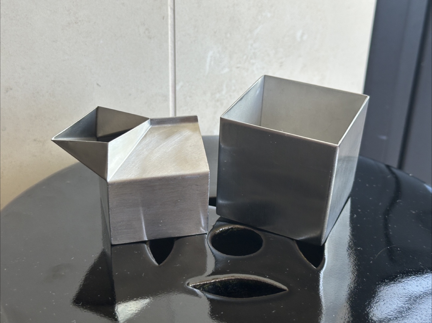 Creamer and Ramekin (sugar holder)