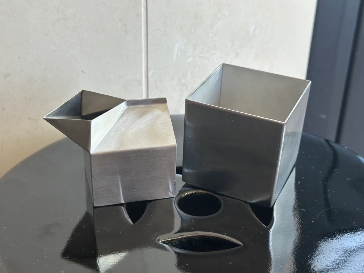 Creamer and Ramekin (sugar holder)