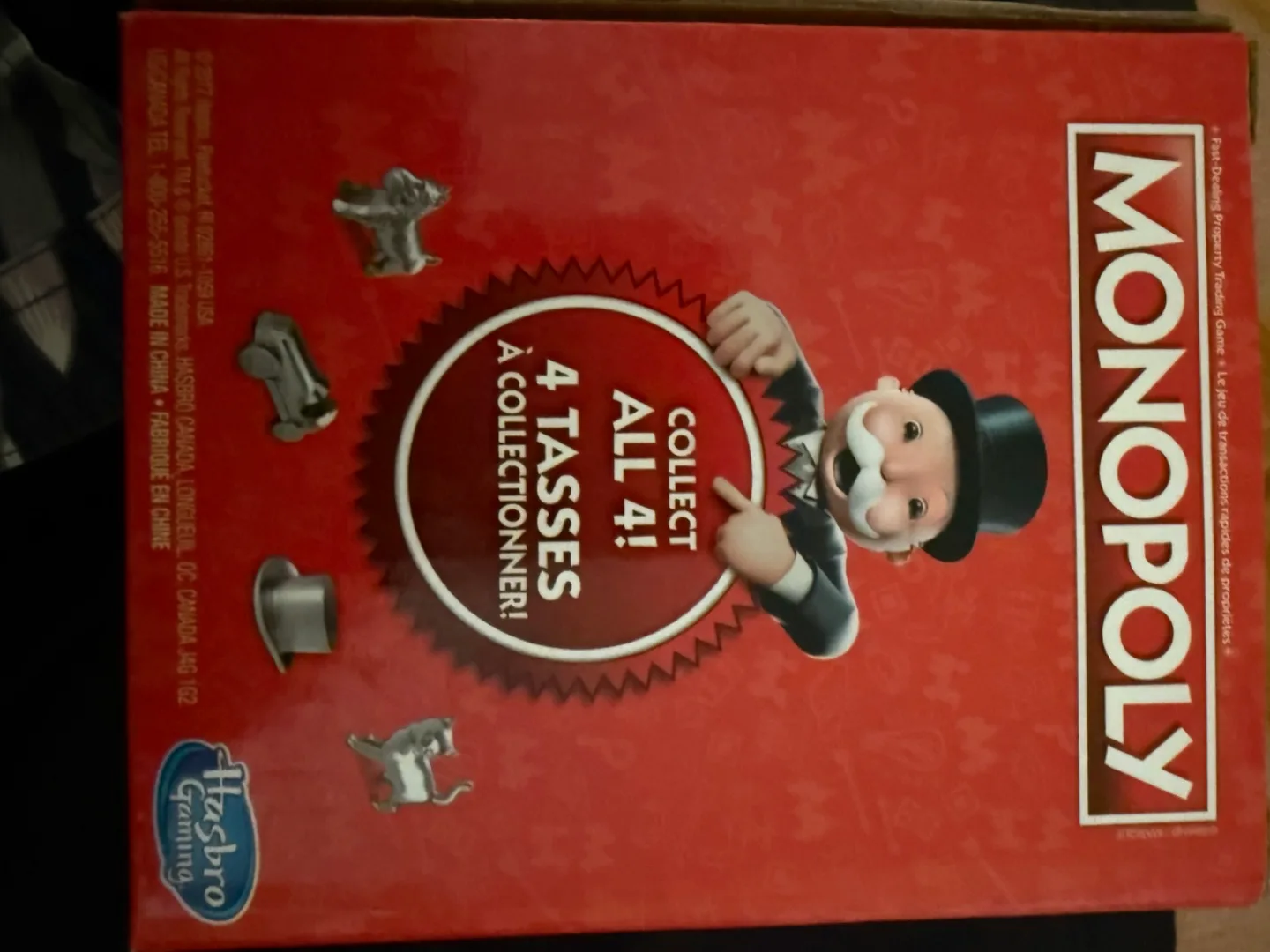 Monopoly Collect All 4! Glasses Set - New in Box! image indicator(4)