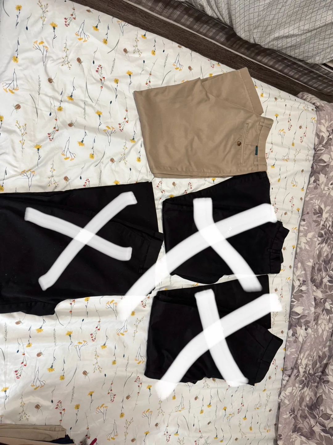 JP II Boys Beige school  pants thumbnail