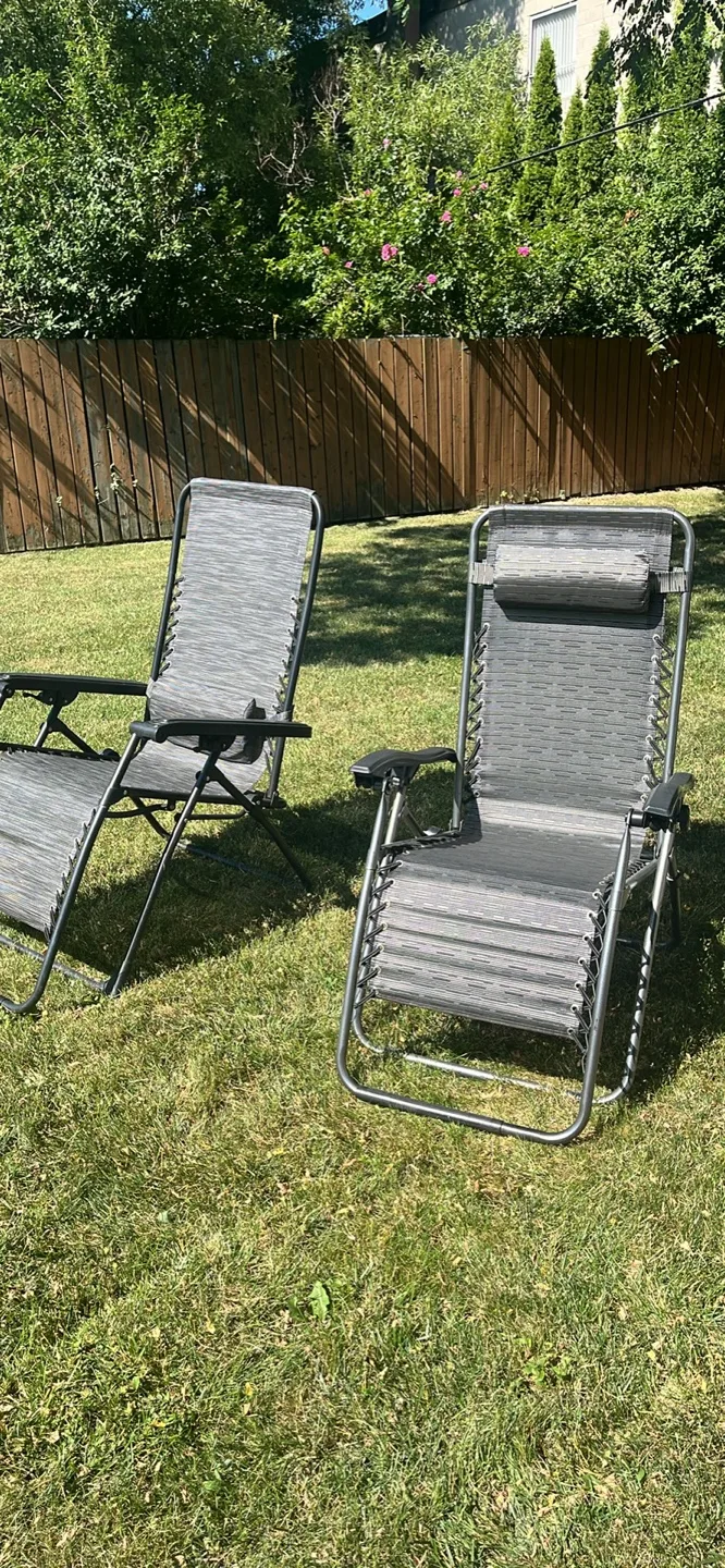 Zero Gravity Lounge Chairs - Set of 2 thumbnail