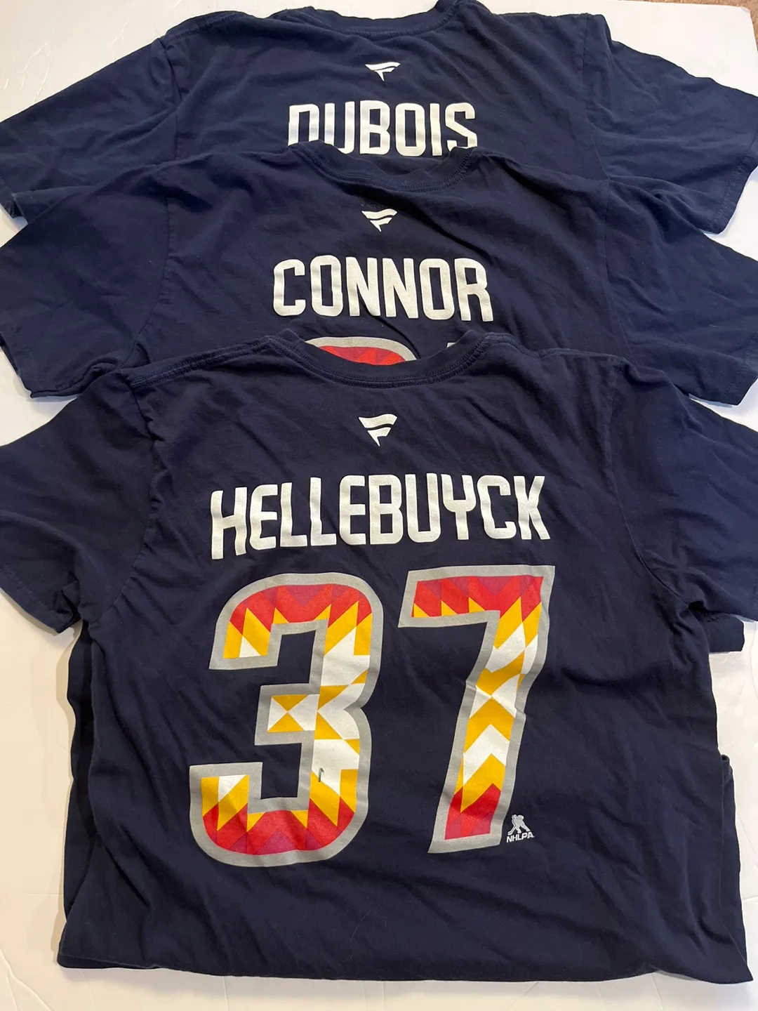Winnipeg Jets Fanatics T-Shirt set of 3 thumbnail