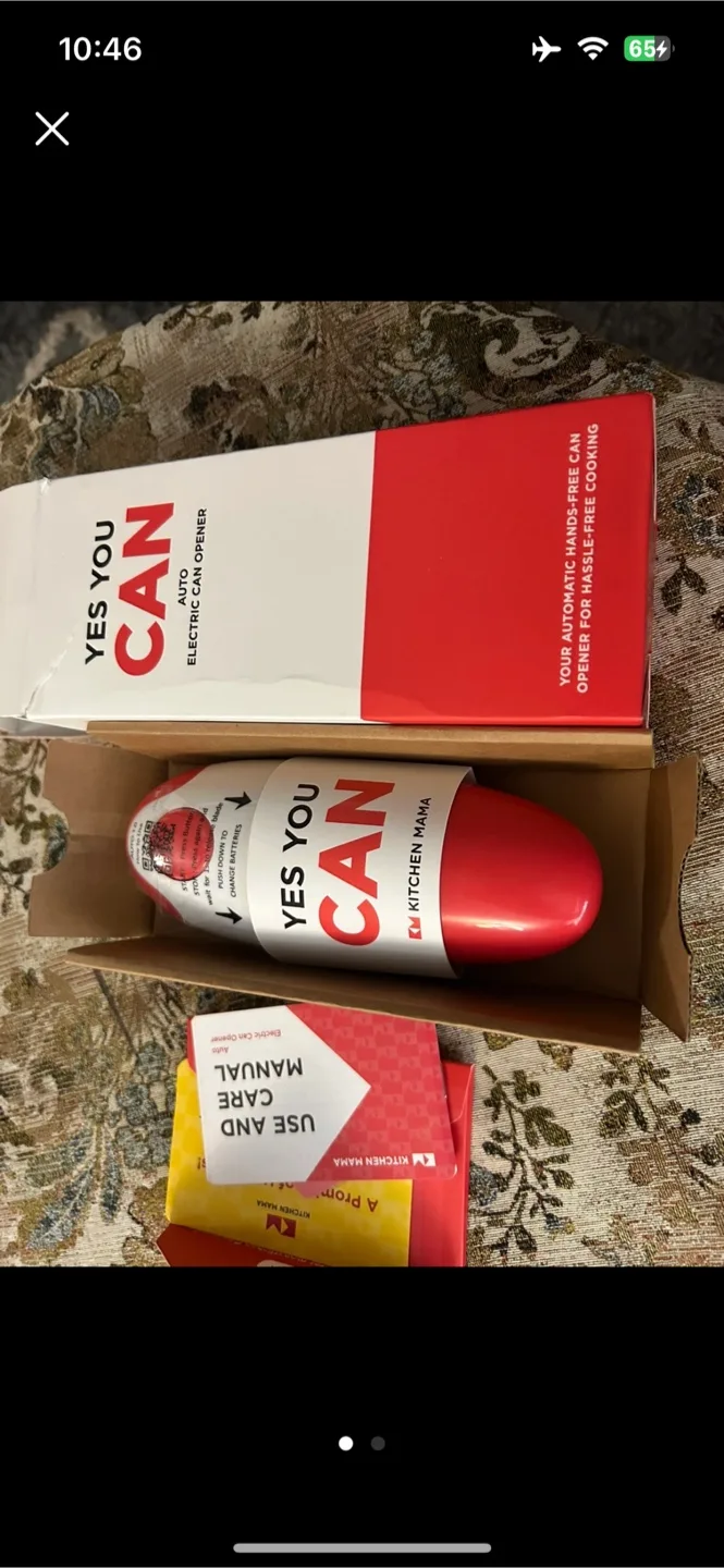 Kitchen Mama Auto Electric Can Opener - New in Box! thumbnail