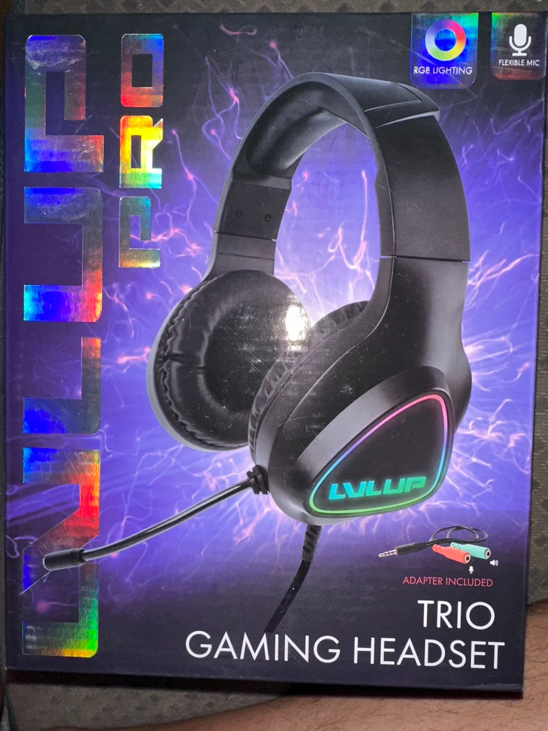 🚨4 left‼️LVLUP Pro Trio Gaming Headset - Like New! thumbnail