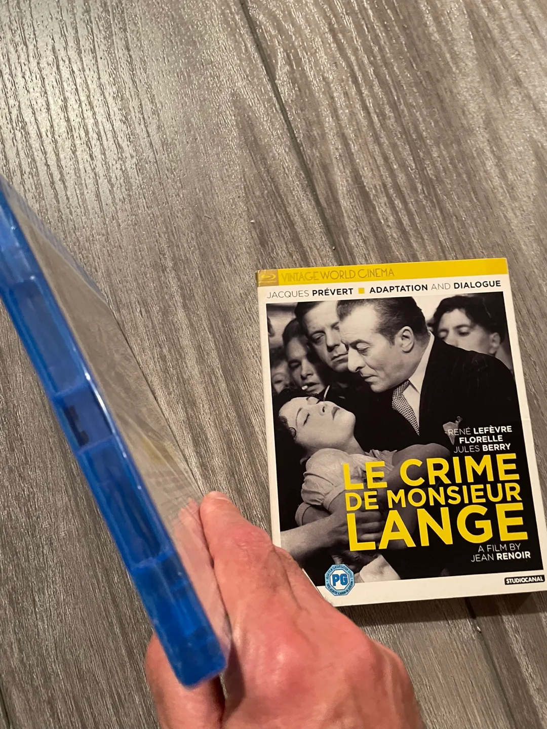 Le Crime de Monsieur Lange Blu-ray thumbnail