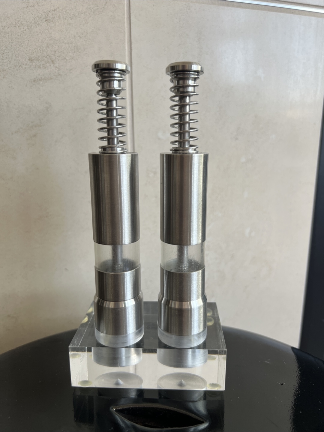Salt And Pepper Grinder Set by Grind Gourmet