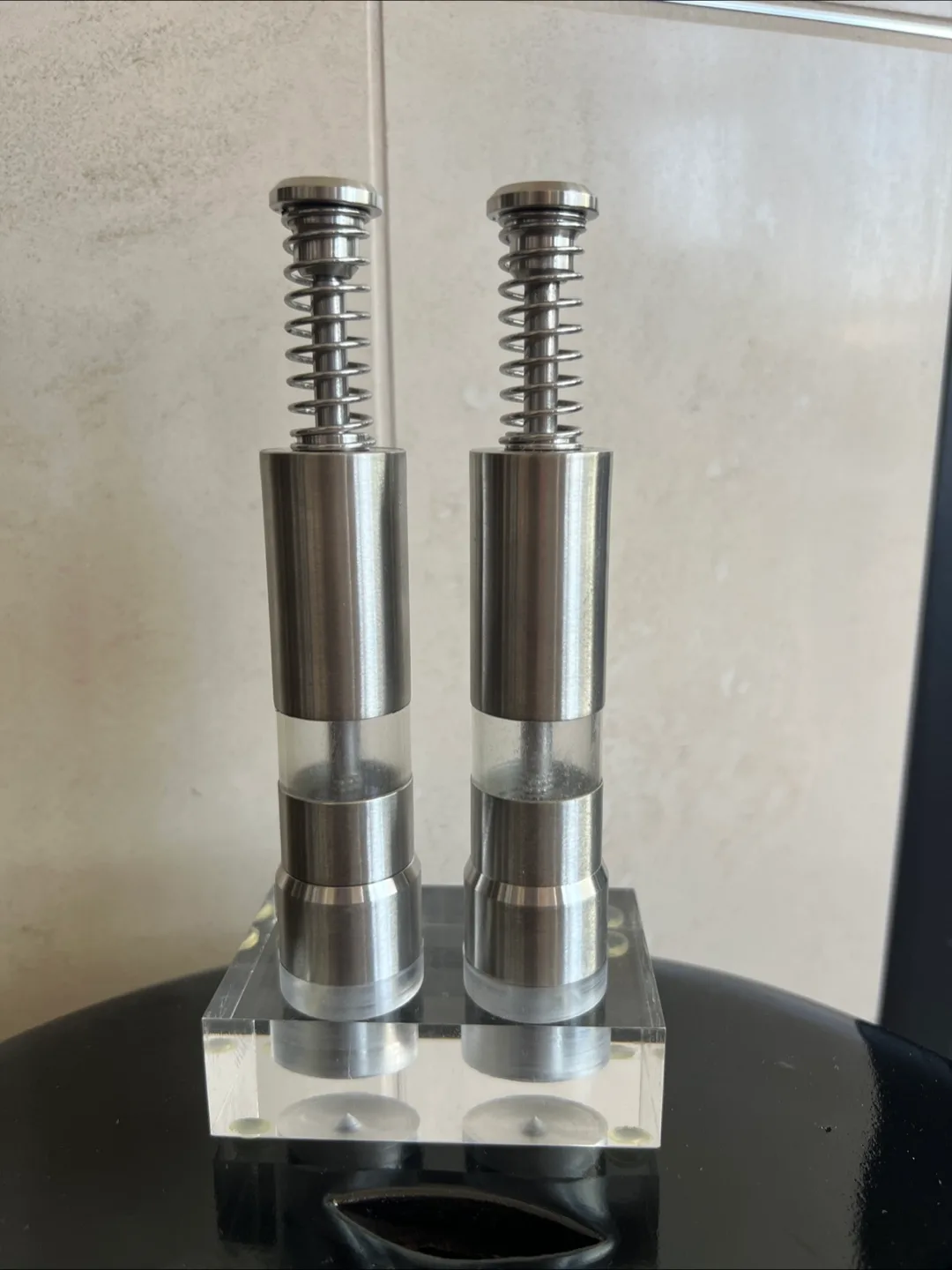 Salt And Pepper Grinder Set by Grind Gourmet