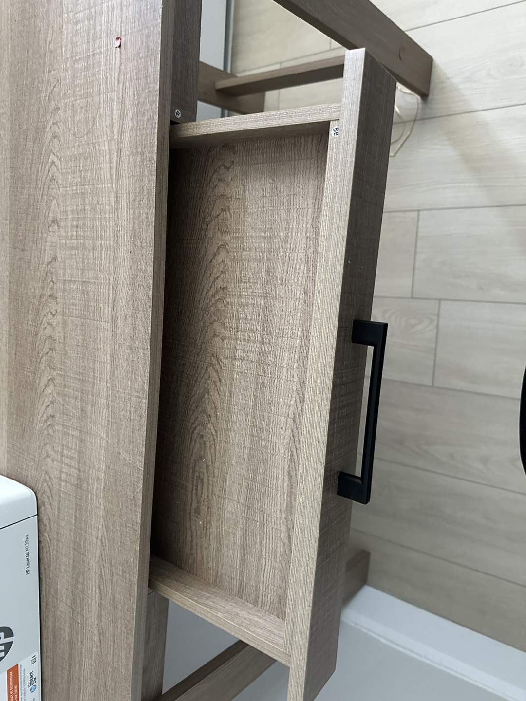 Wooden Desk with Drawer - photo 2