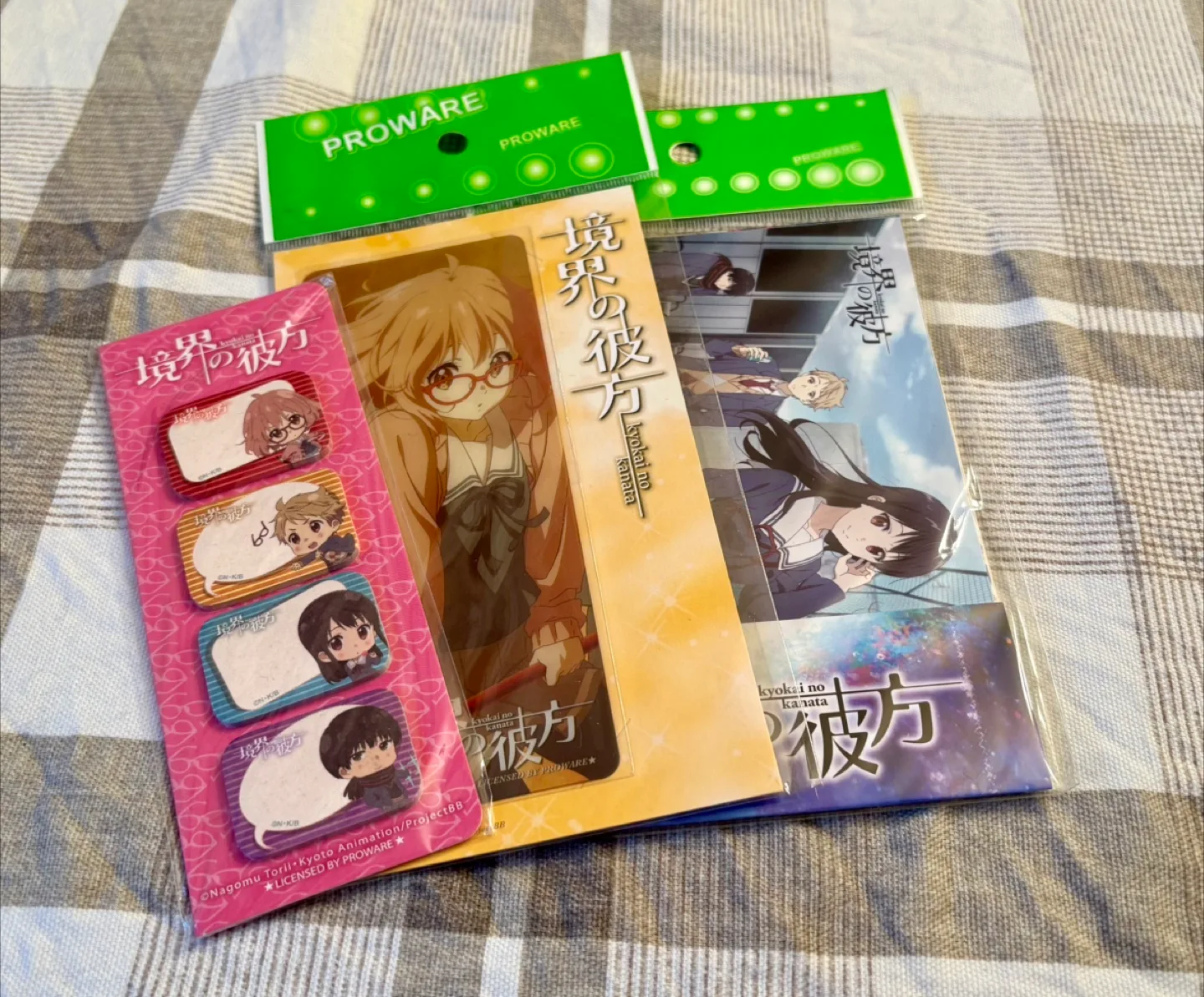 Beyond the Boundary Anime Bookmarks and Sticky Notes thumbnail