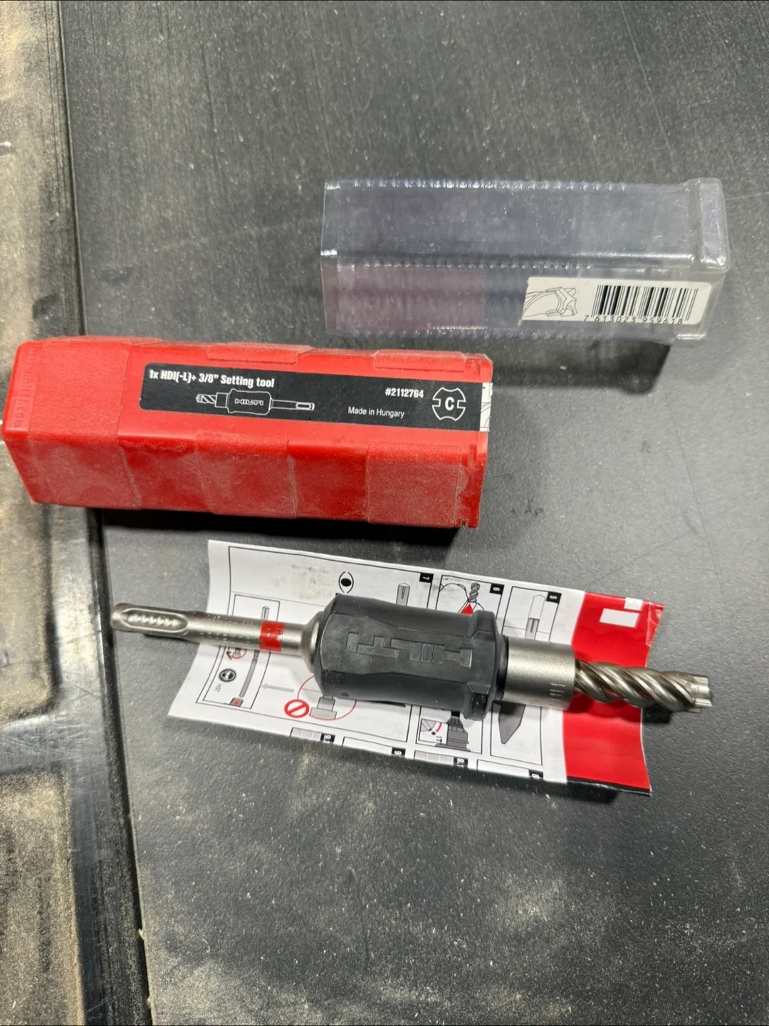 Hilti 3/8” set bit tool image indicator(4)