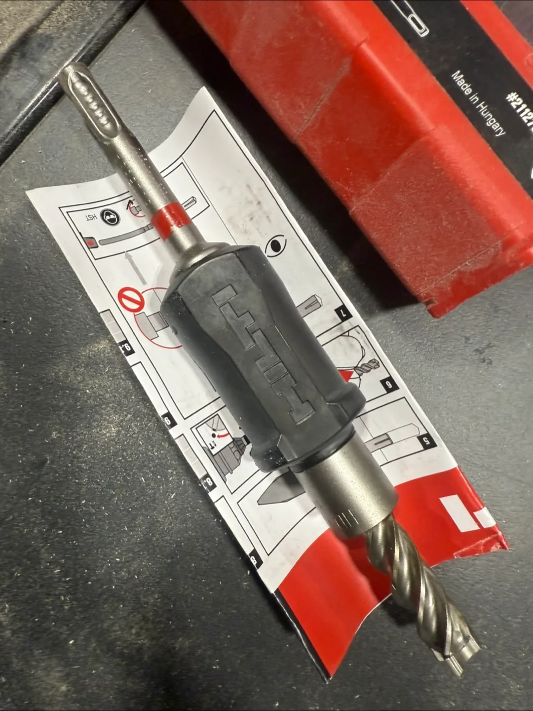 Hilti 3/8” set bit tool image indicator(3)