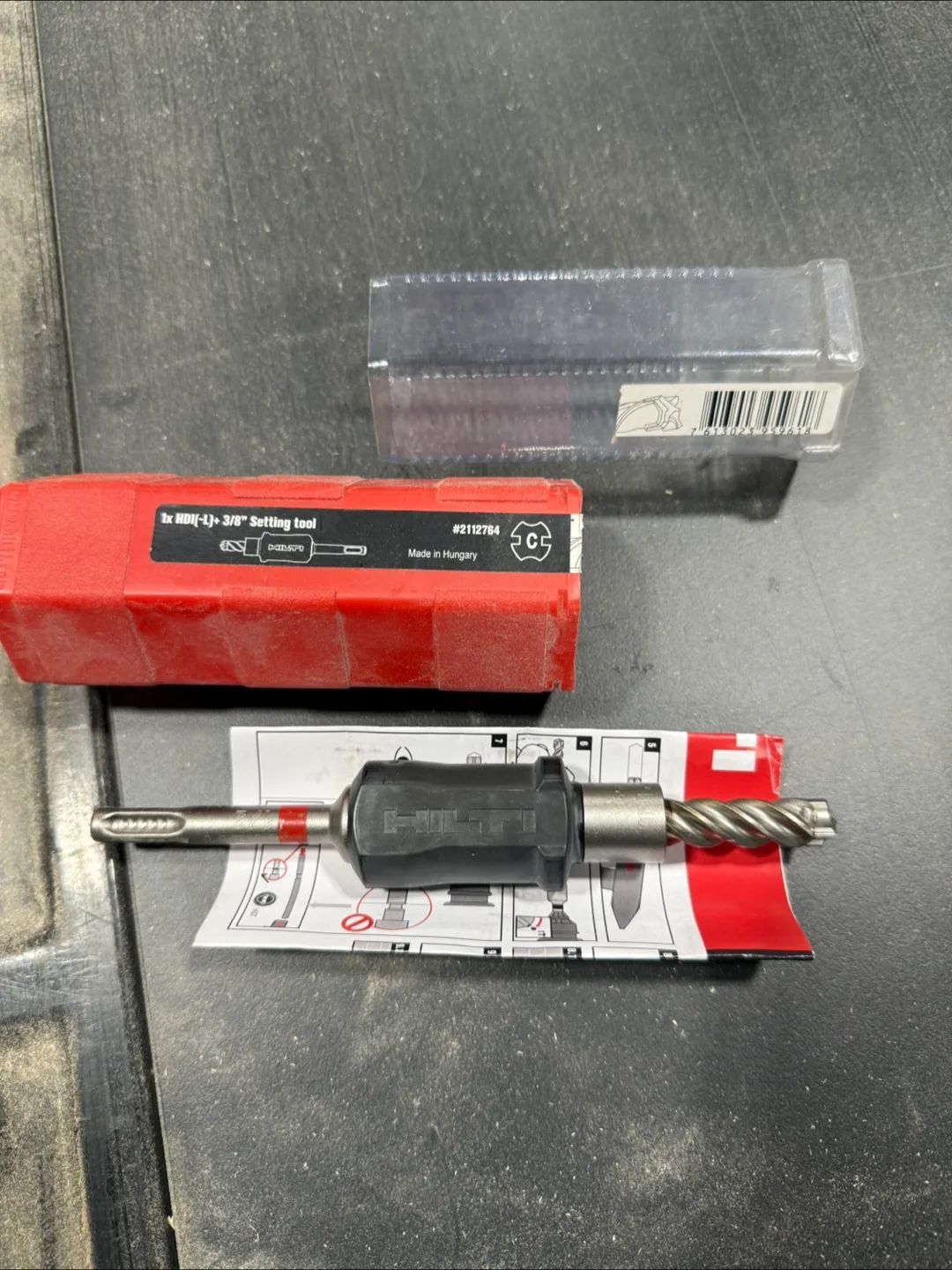 Hilti 3/8” set bit tool image indicator(7)