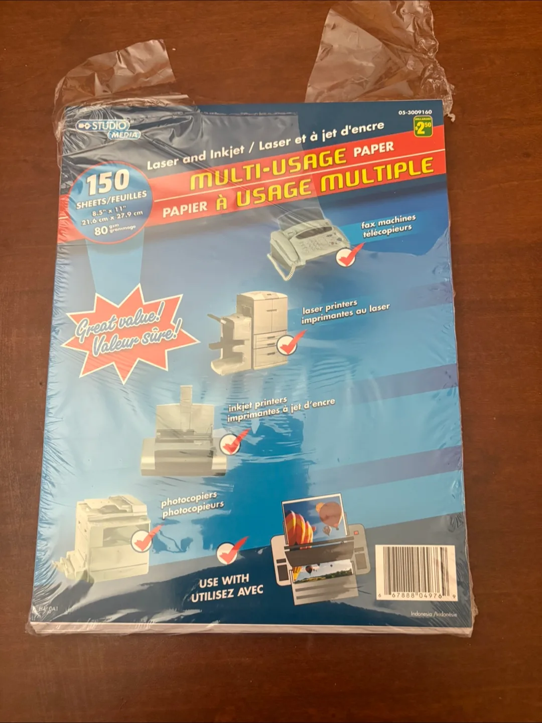 Multi-usage blank paper (144 papers remaining) (FREE) thumbnail