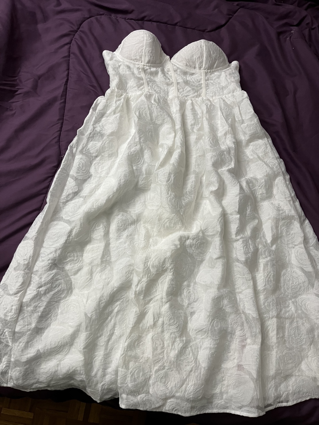 Brand new White Floral Dress