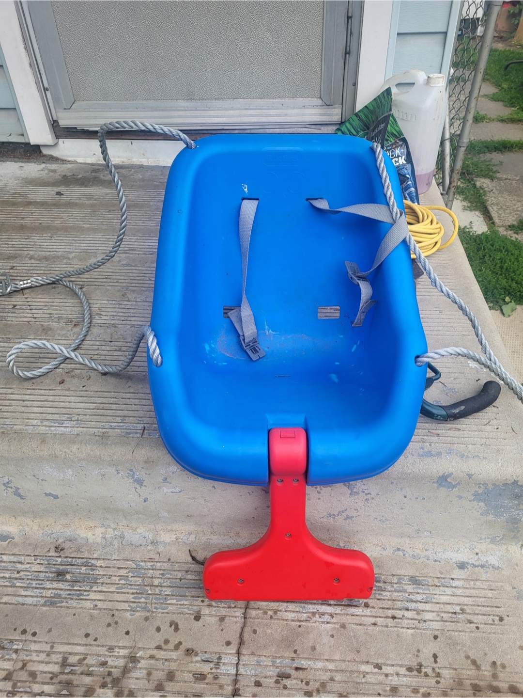 Little Tikes Blue & Red Baby Swing 🇨🇦
